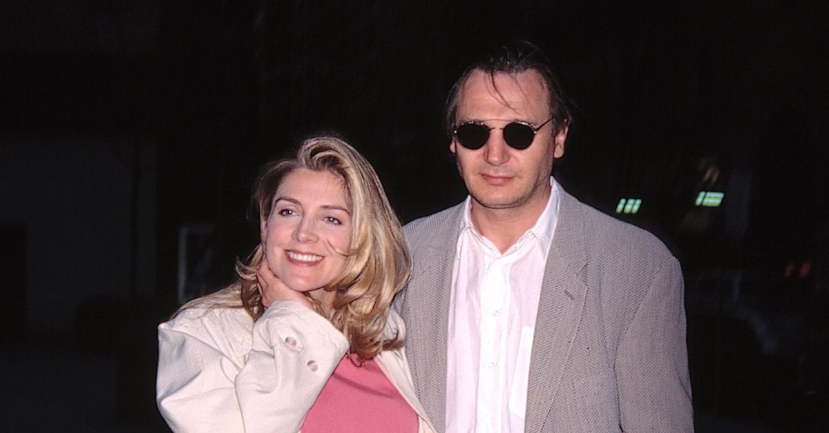 Liam Neeson e Natasha Richardson em 1996