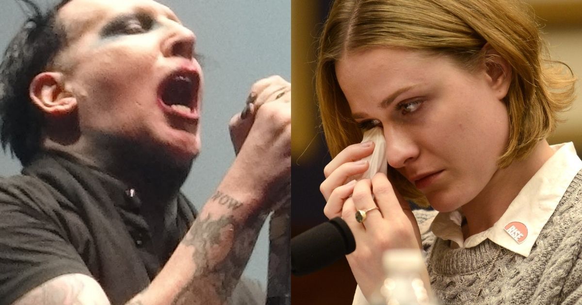 Evan Rachel Wood elogiou enquanto ela se pronuncia contra o suposto agressor Marilyn Manson