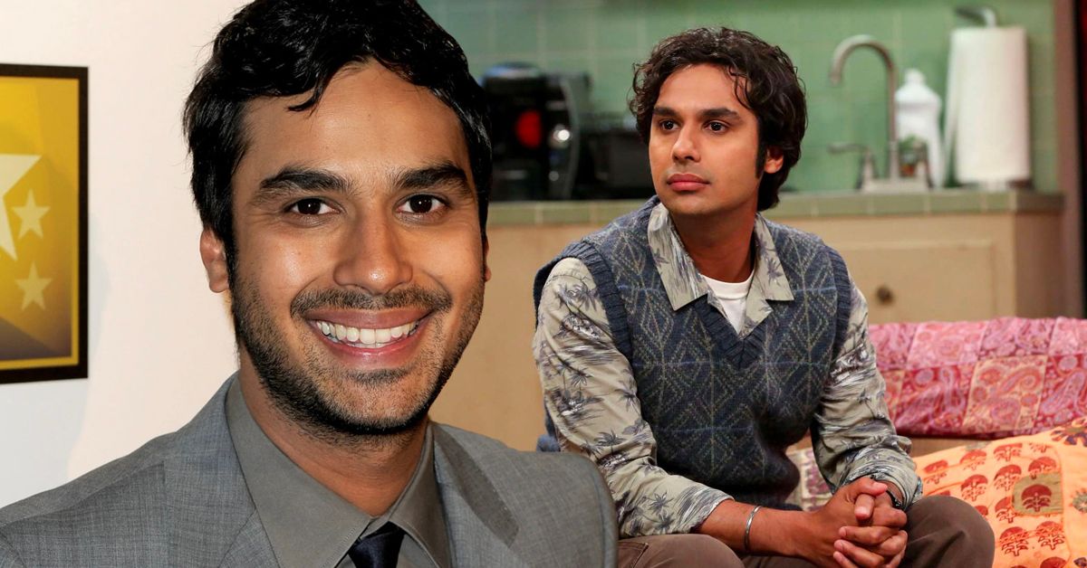 Kunal Nayyar quebrou o personagem durante suas cenas de sussurro em The Big Bang Theory?