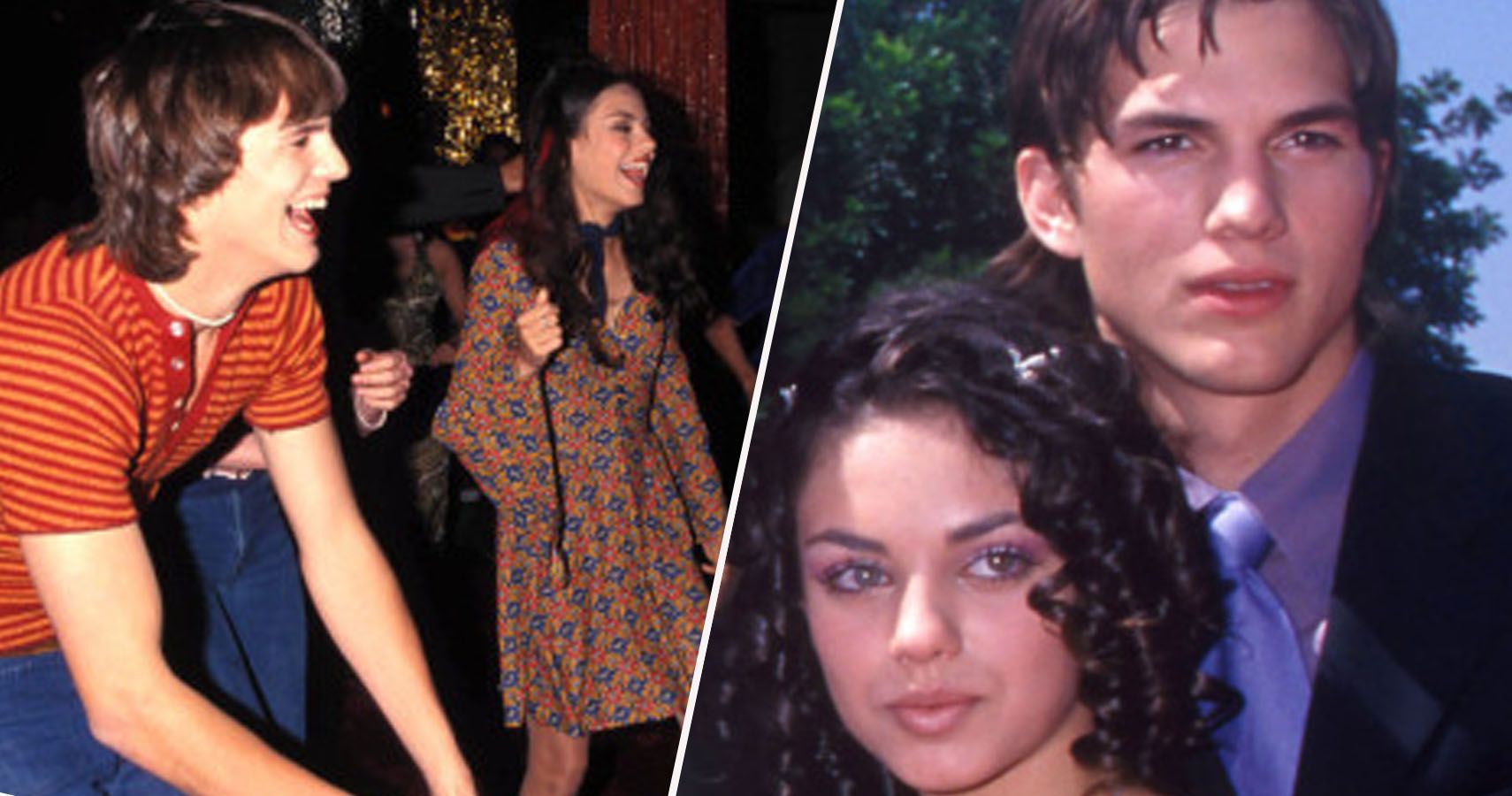 14 fotos retrospectivas de Mila Kunis e Ashton Kutcher boas demais para ignorar