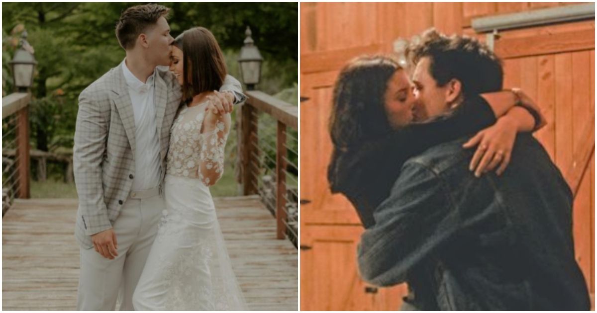 O casamento da estrela de ‘Ducky Dynasty’ Bella Robertson e Jacob Mayo, conforme contado no Instagram