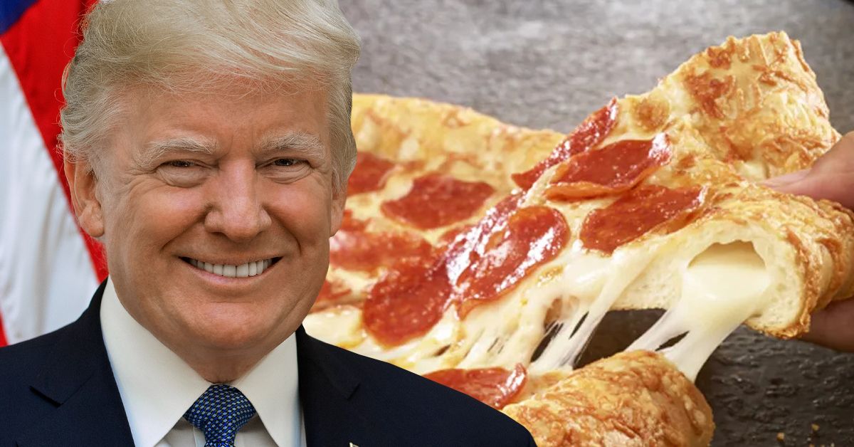 Donald Trump recebeu US $ 1 milhão por um comercial da Pizza Hut, mas ele ganhou milhões para a empresa colocando ‘crosta recheada’ no mapa