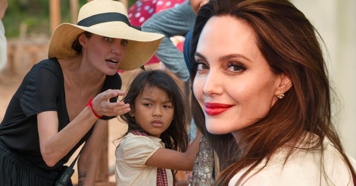 Angelina Jolie teve problemas pela maneira como fez o teste para crianças no filme, primeiro elas mataram meu pai