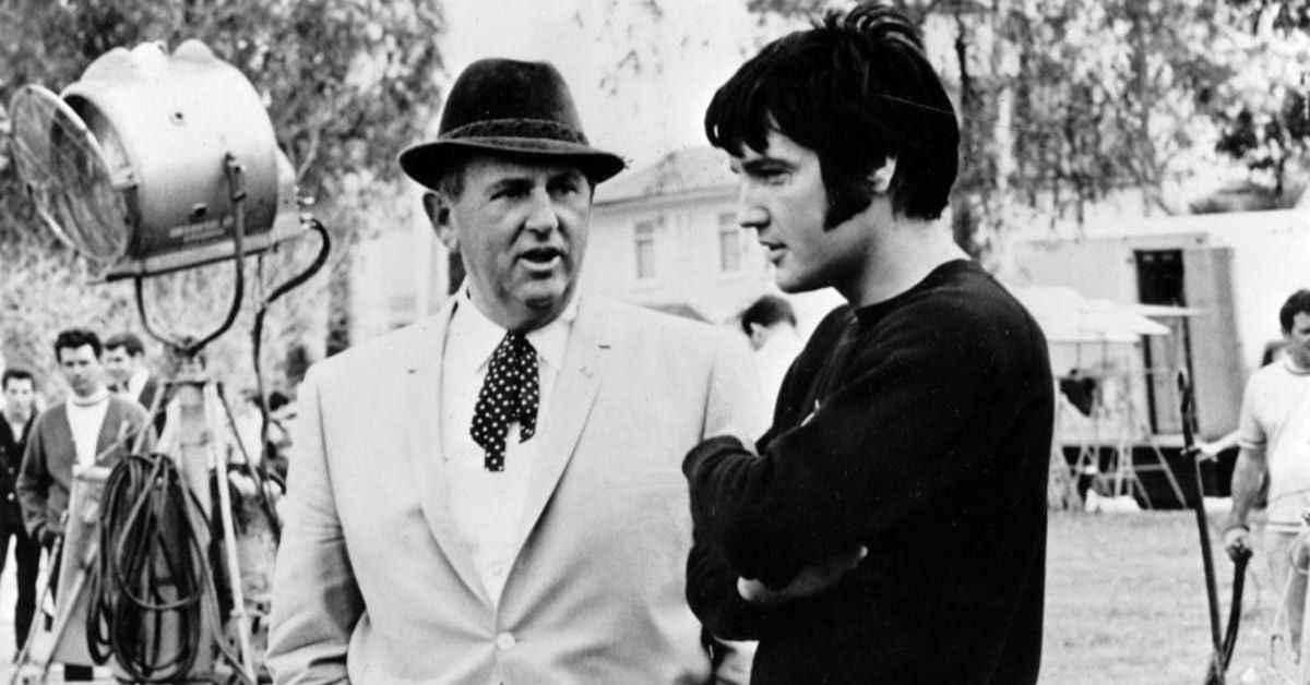 Elvis Presley e o Coronel Tom Parker
