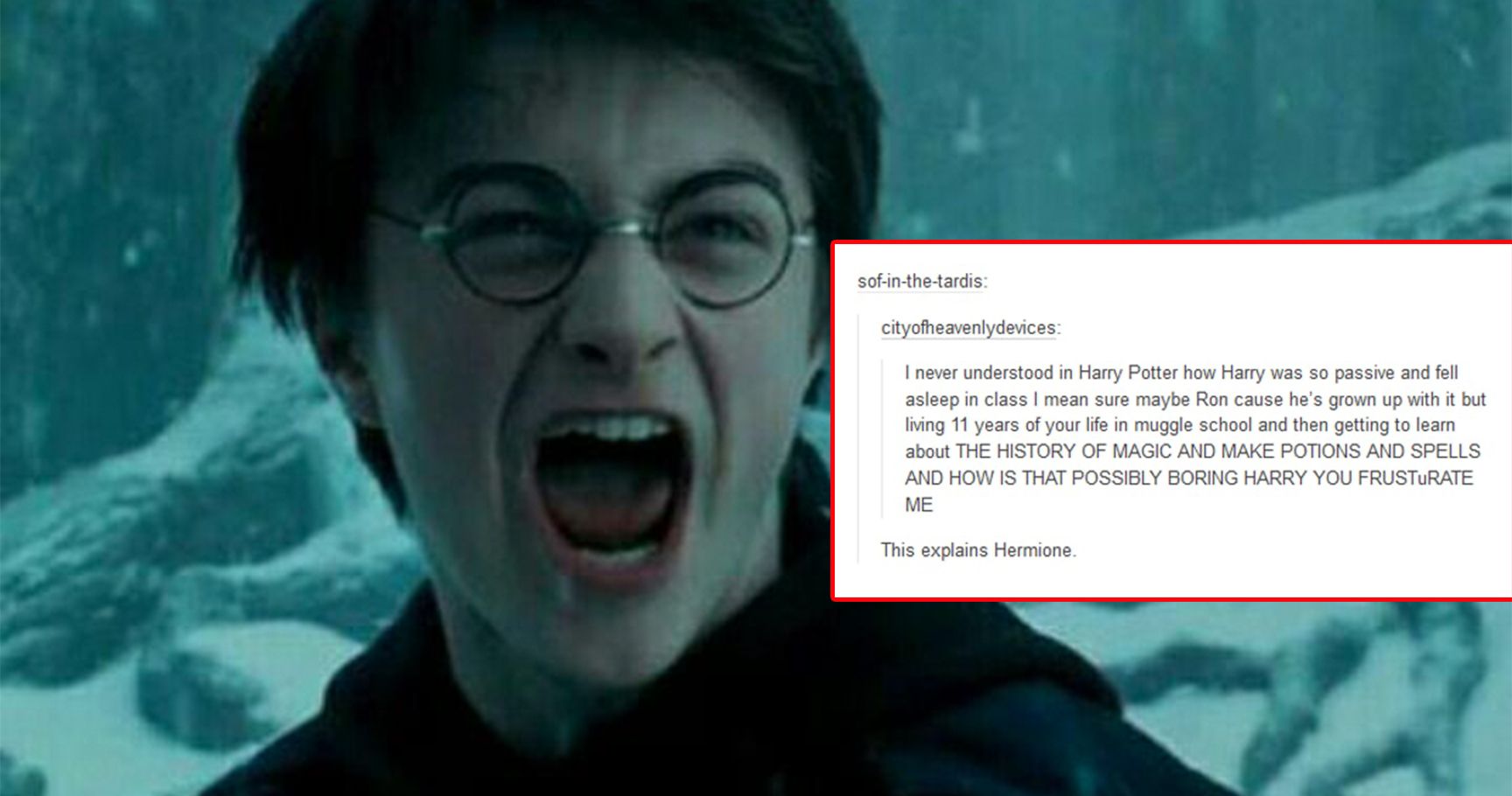 15 postagens no Tumblr de ‘Harry Potter’ que vão te dar toda a sensação