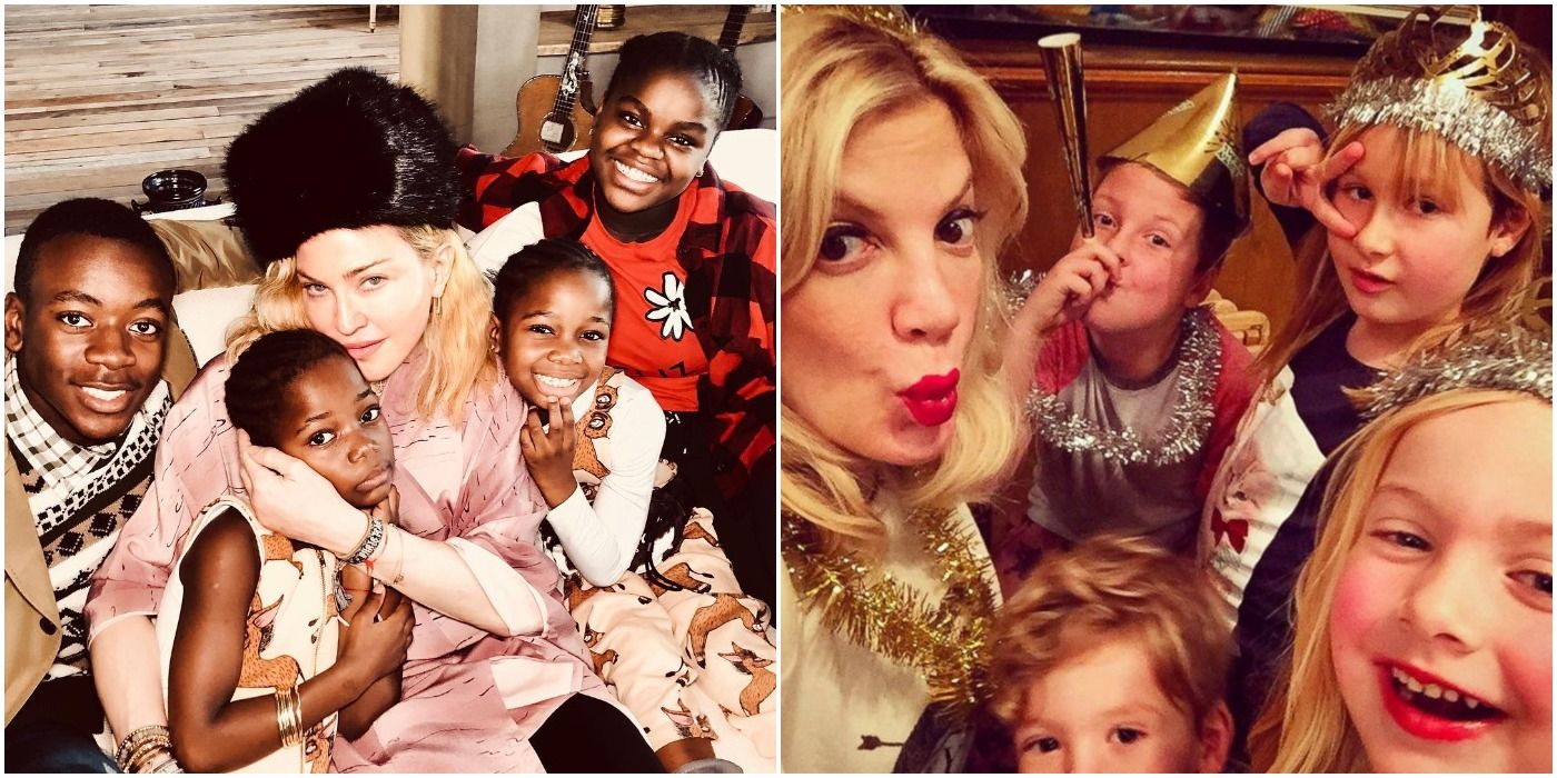 10 mães celebridades que têm mais de 4 filhos