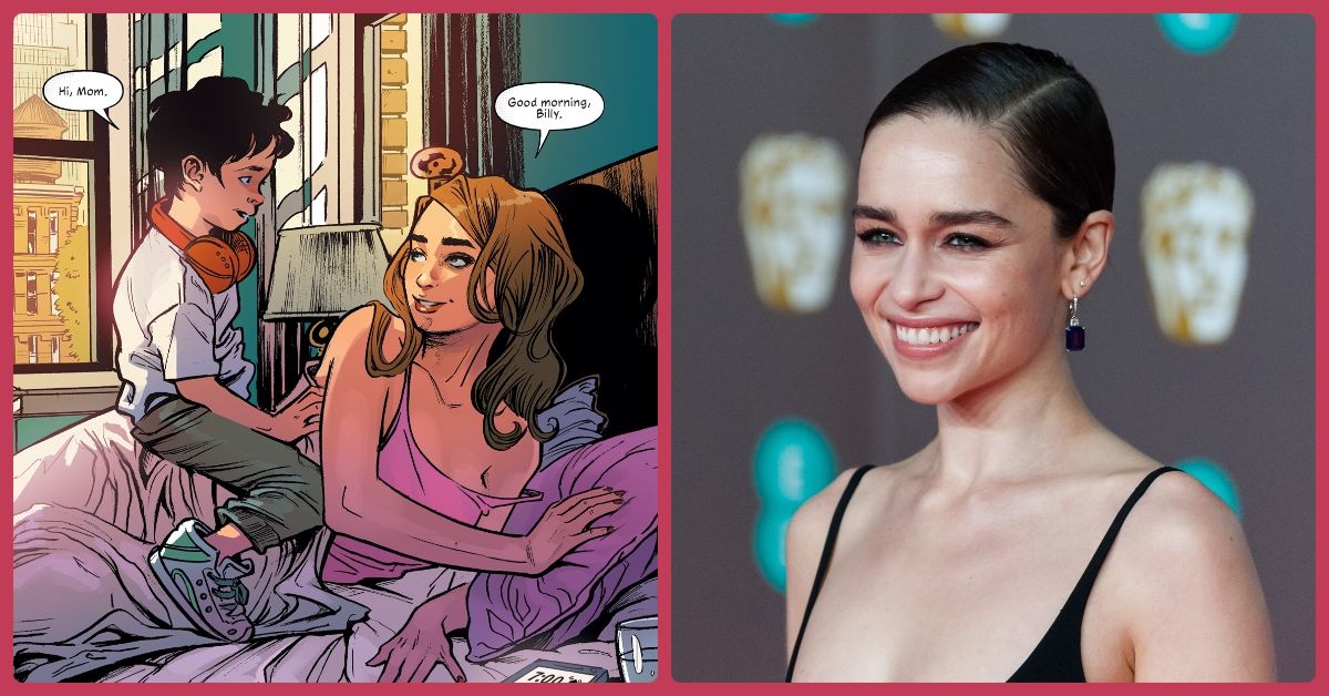 Emilia Clarke revela o que dá poderes às mães em sua história em quadrinhos ‘MOM: Mother of Madness’