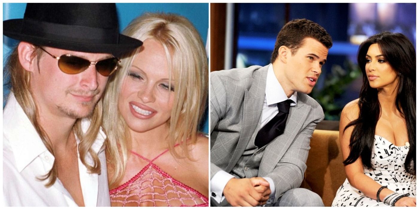 Dez casais de celebridades famosas que se separaram antes do primeiro aniversário