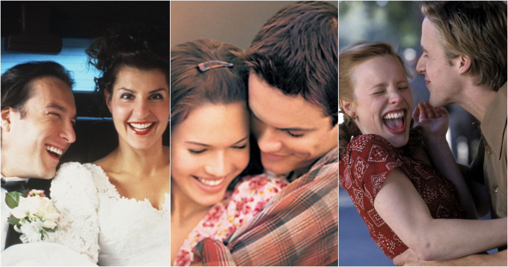 Dez casais de filmes românticos dos anos 2000 que amávamos