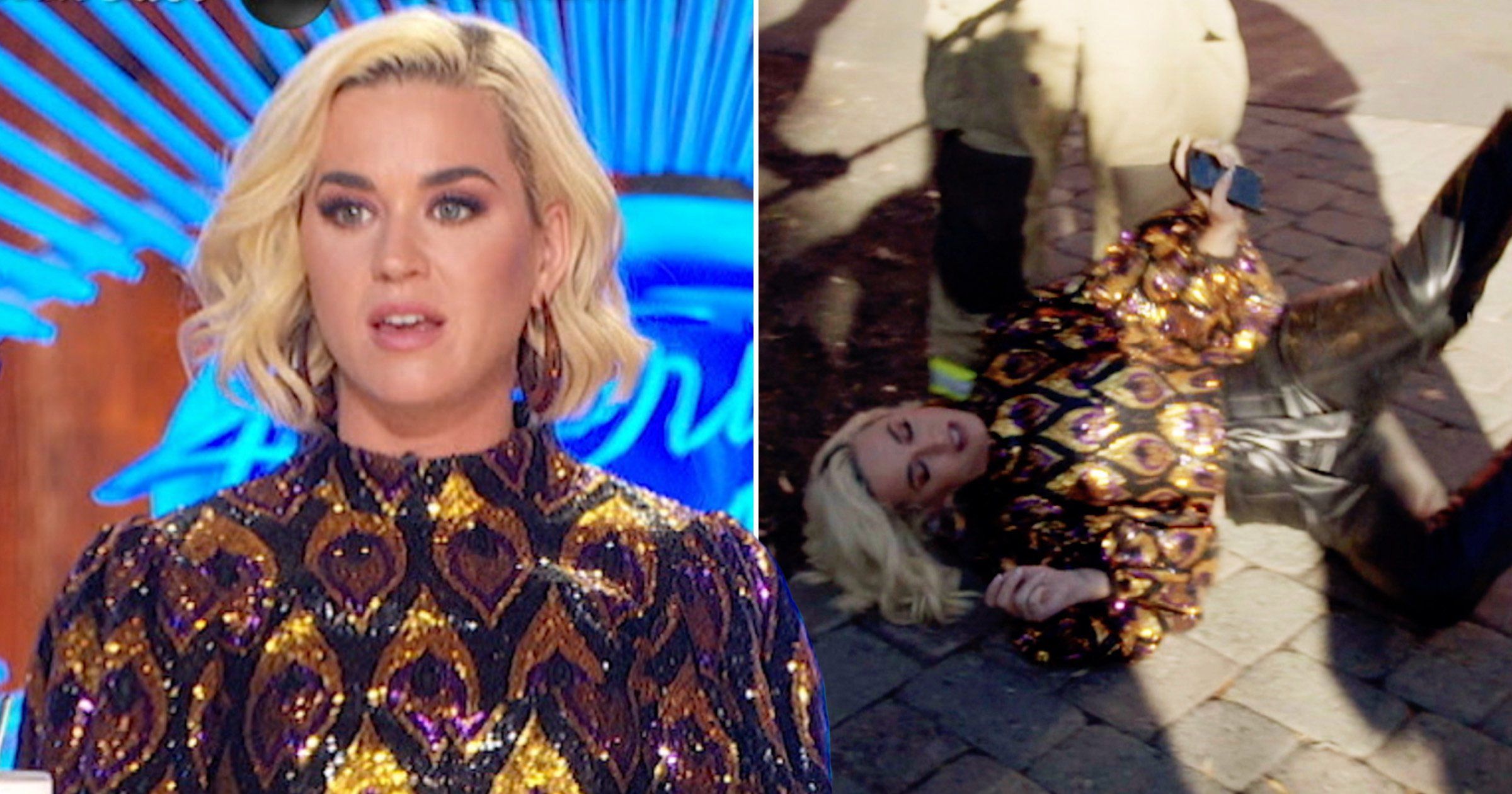 Um vazamento de gás no ‘American Idol’ causa o colapso de Katy Perry
