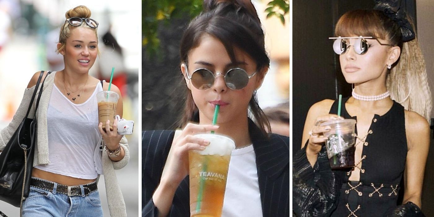 10 celebridades obcecadas com a Starbucks