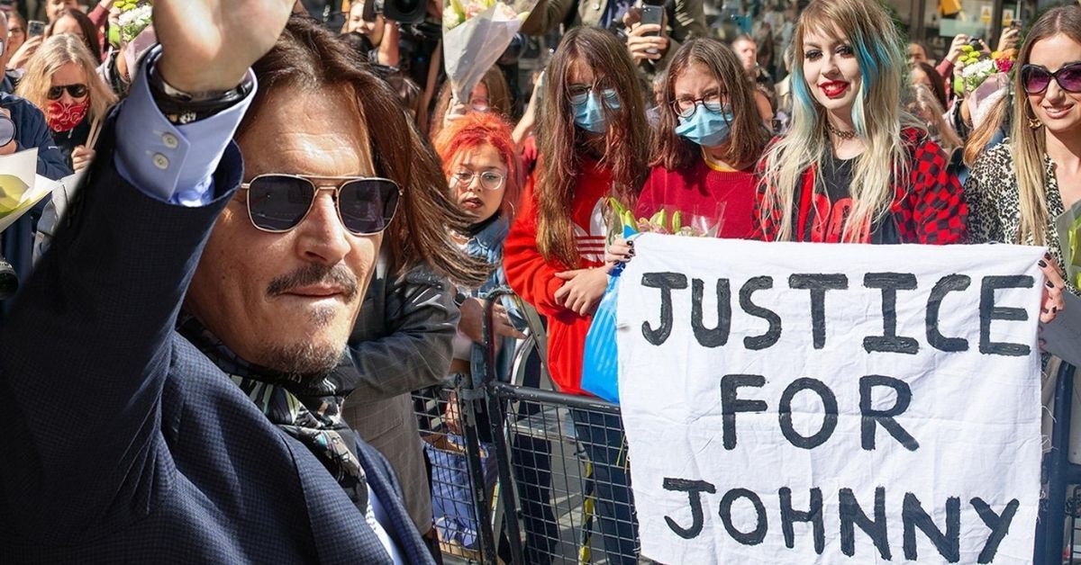 Fãs de Johnny Depp emocionados ao retornar ao tapete vermelho