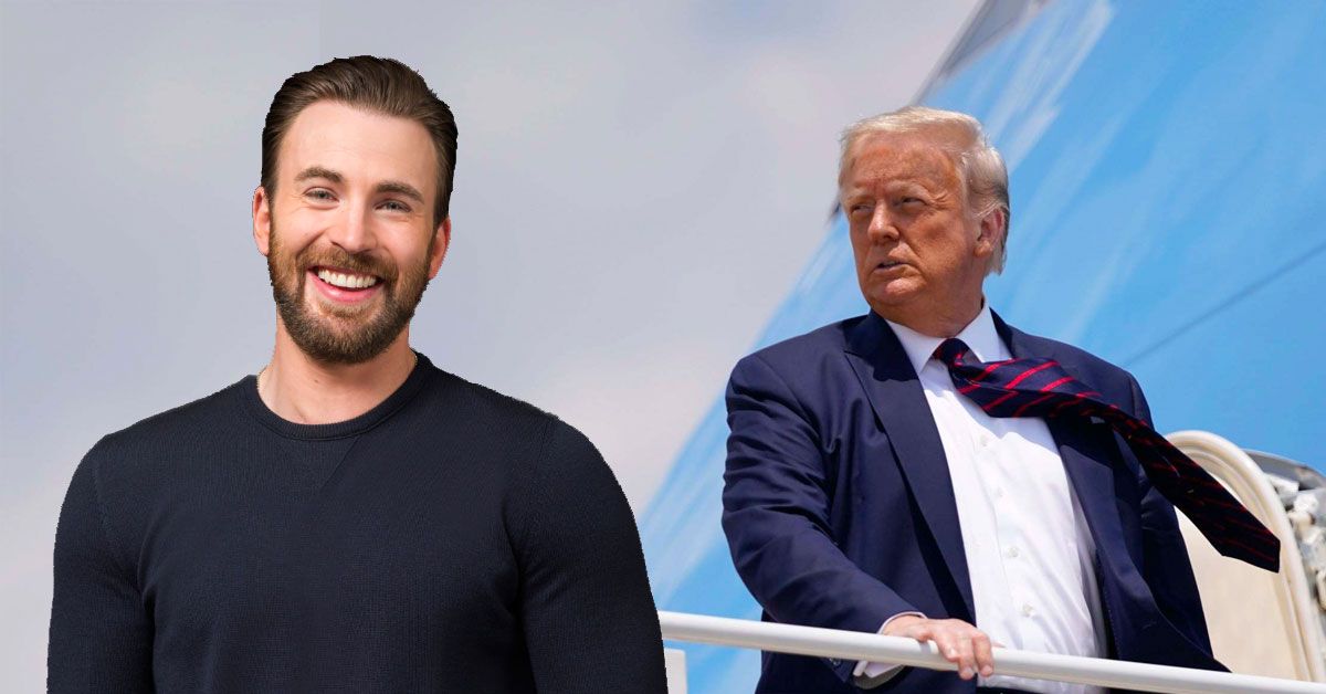 Chris Evans ‘Can’t Stop Watching’ This Remix Of Donald Trump Moments