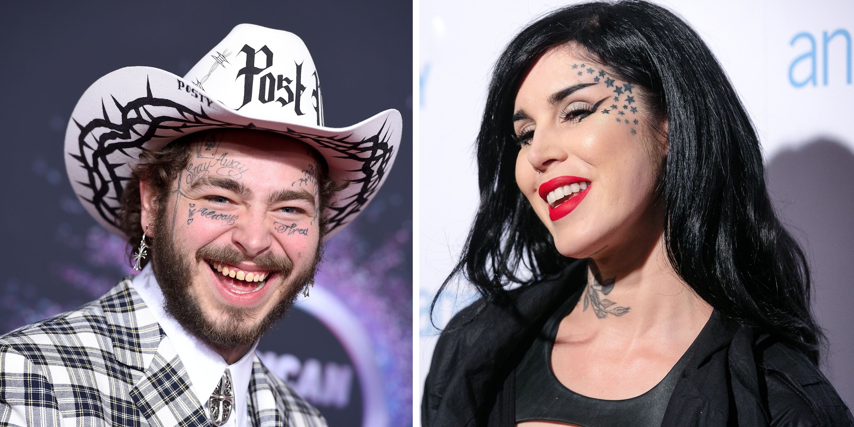 10 celebridades que têm tatuagens no rosto