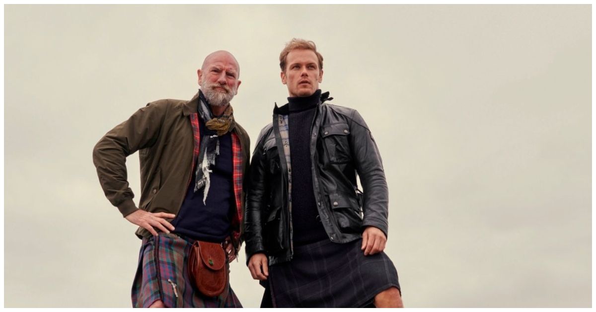 Aqui estão os segredos de ‘Outlander’ revelados em ‘Men In Kilts’ de Sam Heughan