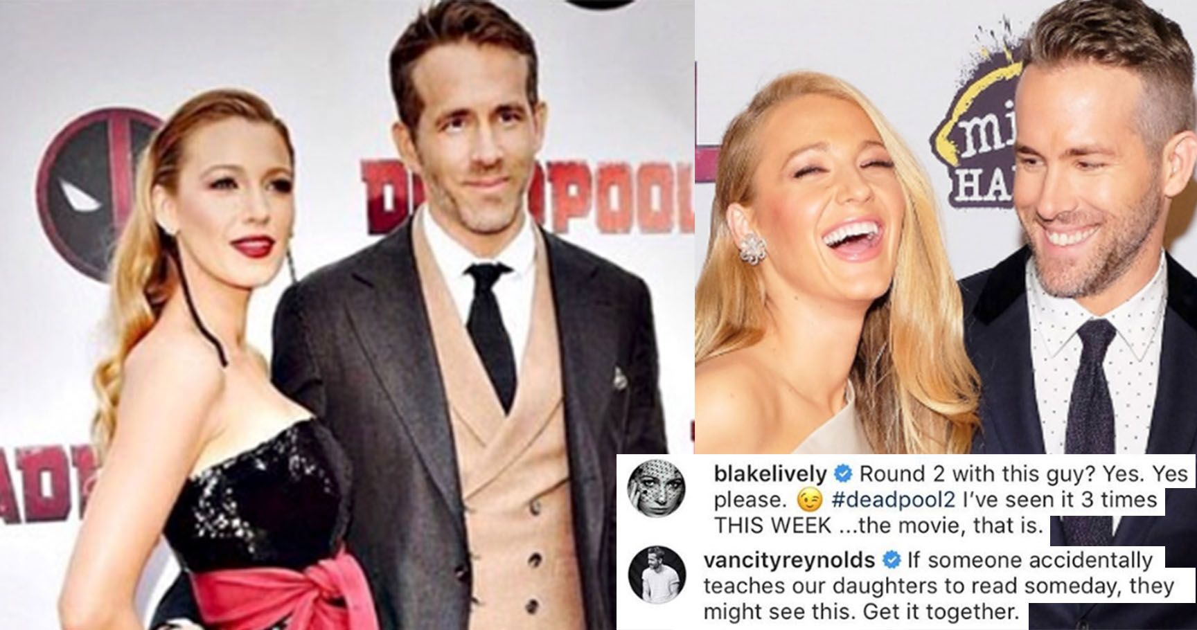 23 vezes Blake Lively e Ryan Reynolds se enganaram nas redes sociais