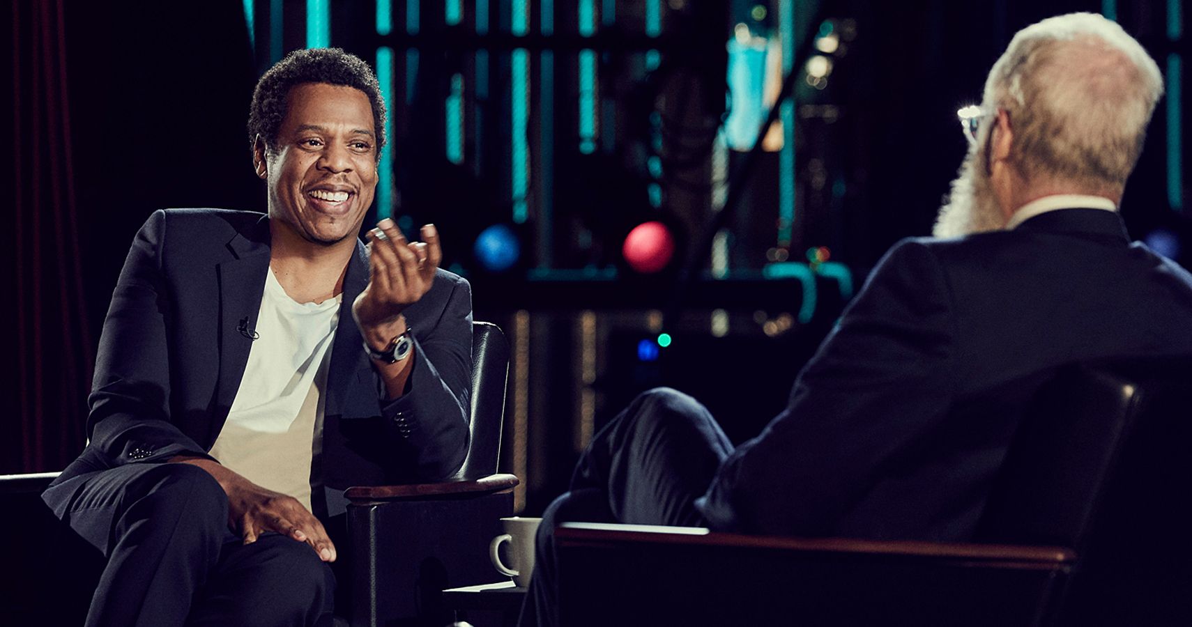 Assista: Jay-Z Geeks Out About Eminem e Snoop To Letterman