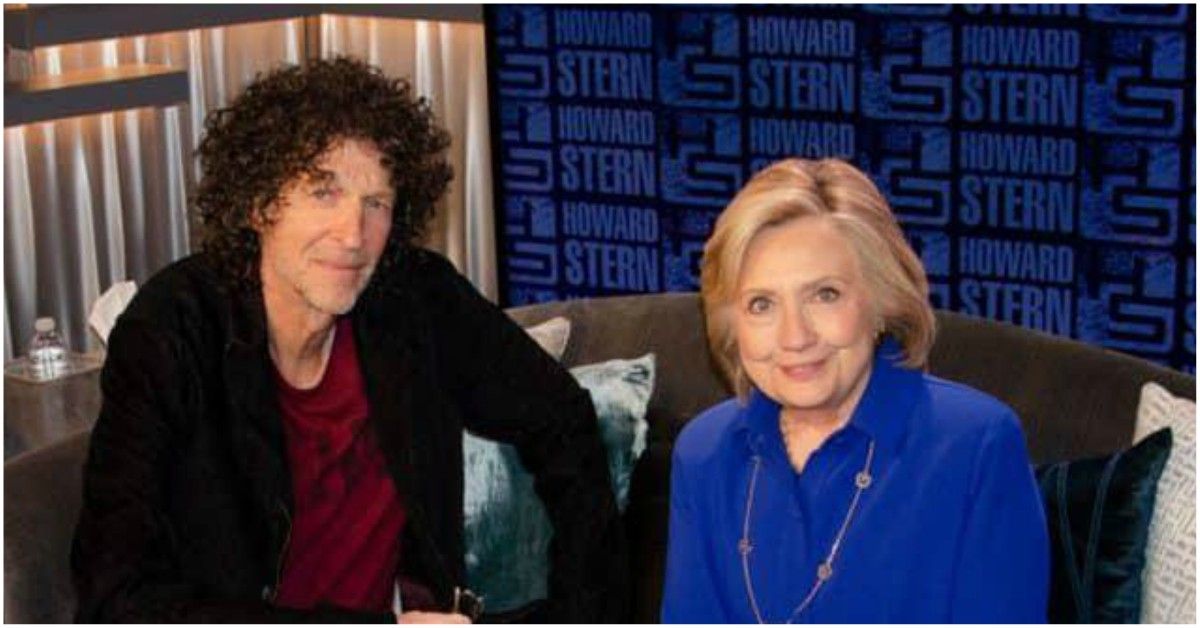 Foi assim que Howard Stern entrevistou Hillary Clinton