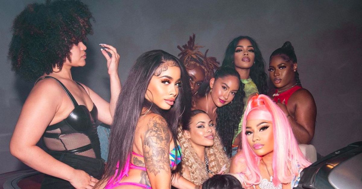 Estas são todas as mulheres no remix Likkle Miss Fine Nine de Nicki Minaj