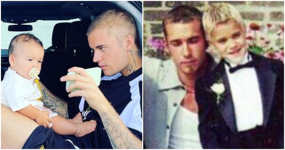 Justin Bieber posta uma retrospectiva da foto de seu pai para comemorar seu aniversário
