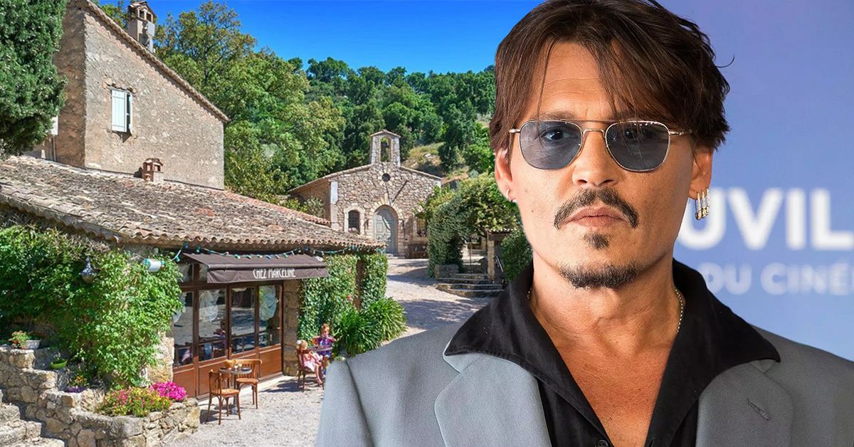 Johnny Depp comprou uma vila abandonada em St. Tropez, veja quanto vale hoje