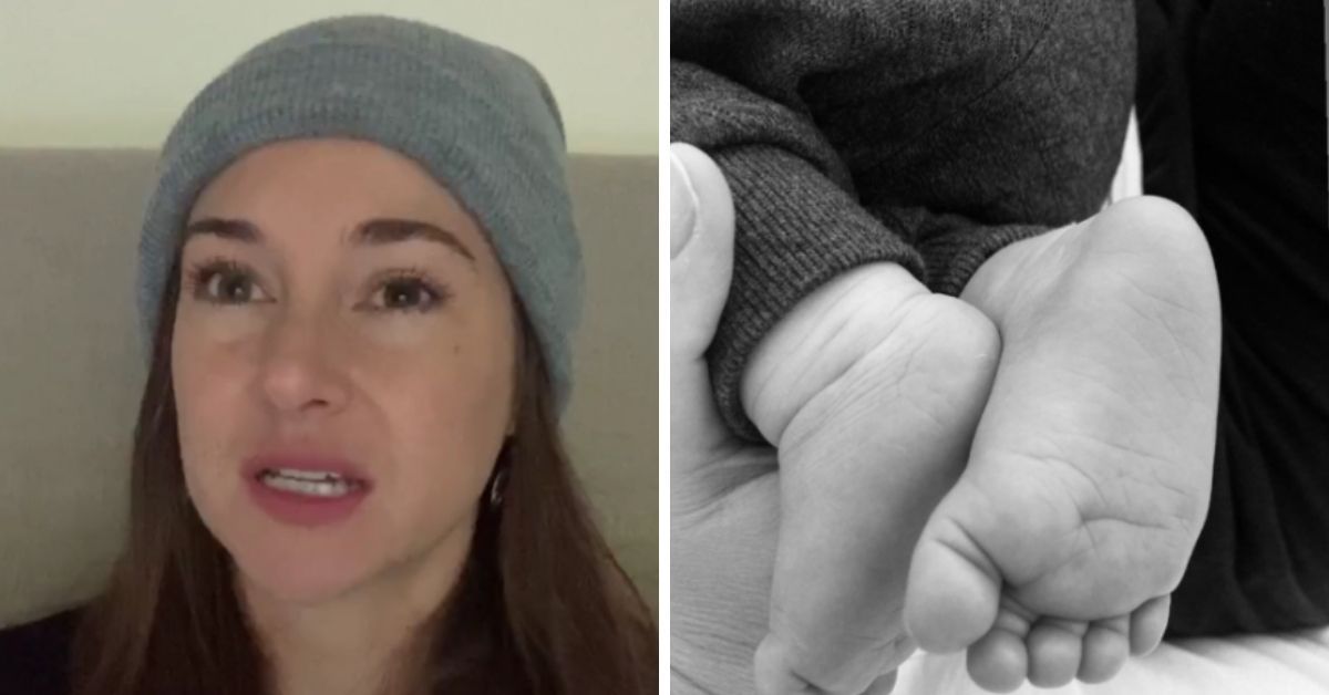 Shailene Woodley secretamente teve um bebê?