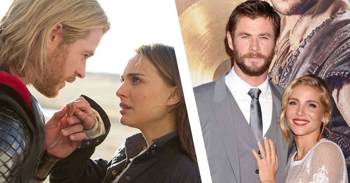 A esposa de Chris Hemsworth beijou Thor em vez de Natalie Portman nesta cena chave, aqui está o porquê