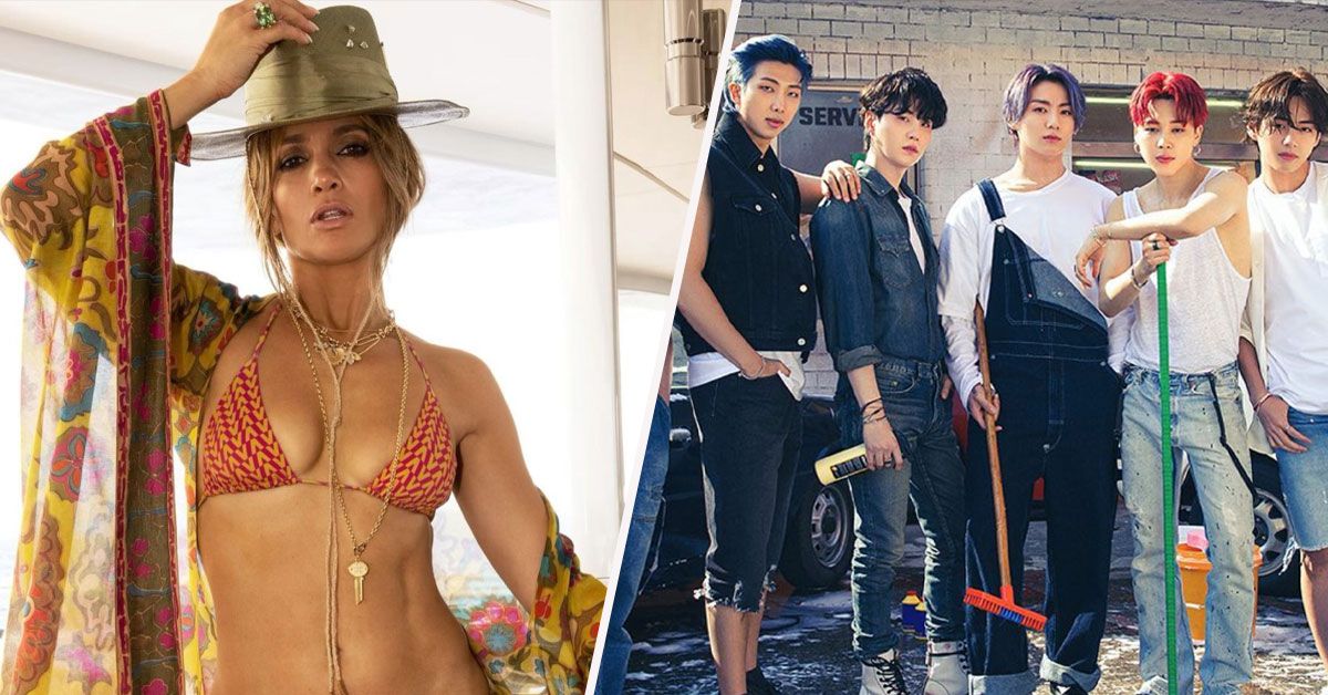Jennifer Lopez apoia o mashup do BTS e o exército acha que é uma dica de colaboração
