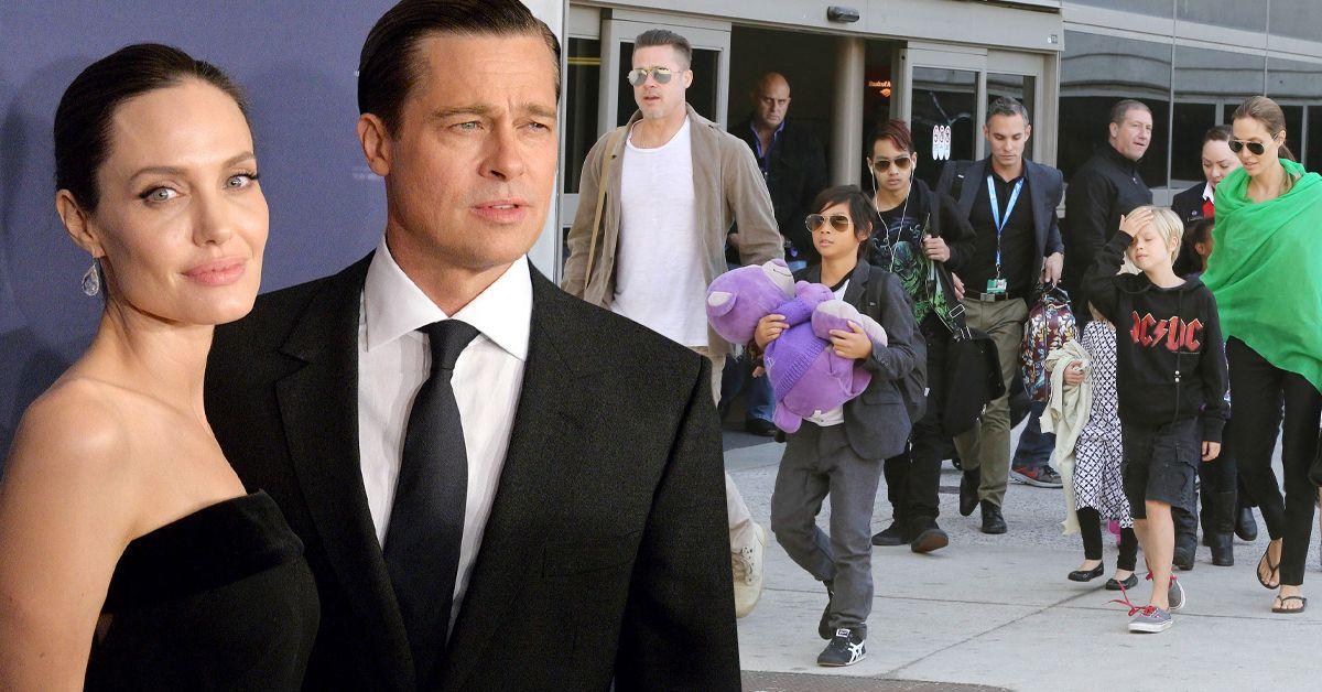 Brad Pitt e Angelina Jolie gastaram uma fortuna absoluta em babás para seus seis filhos