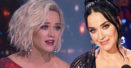 Katy Perry chama atenção para si mesma em episódio do American Idol.