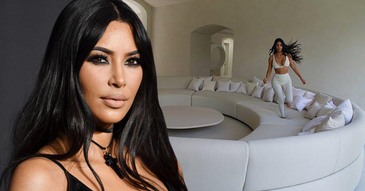 O interior da casa de Kim Kardashian está cheio de luxos exagerados e totalmente 'frios'