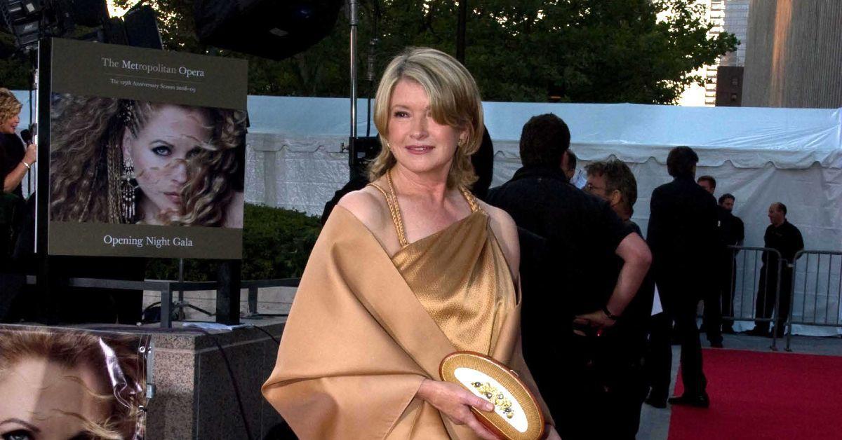 Martha Stewart parece glamourosa