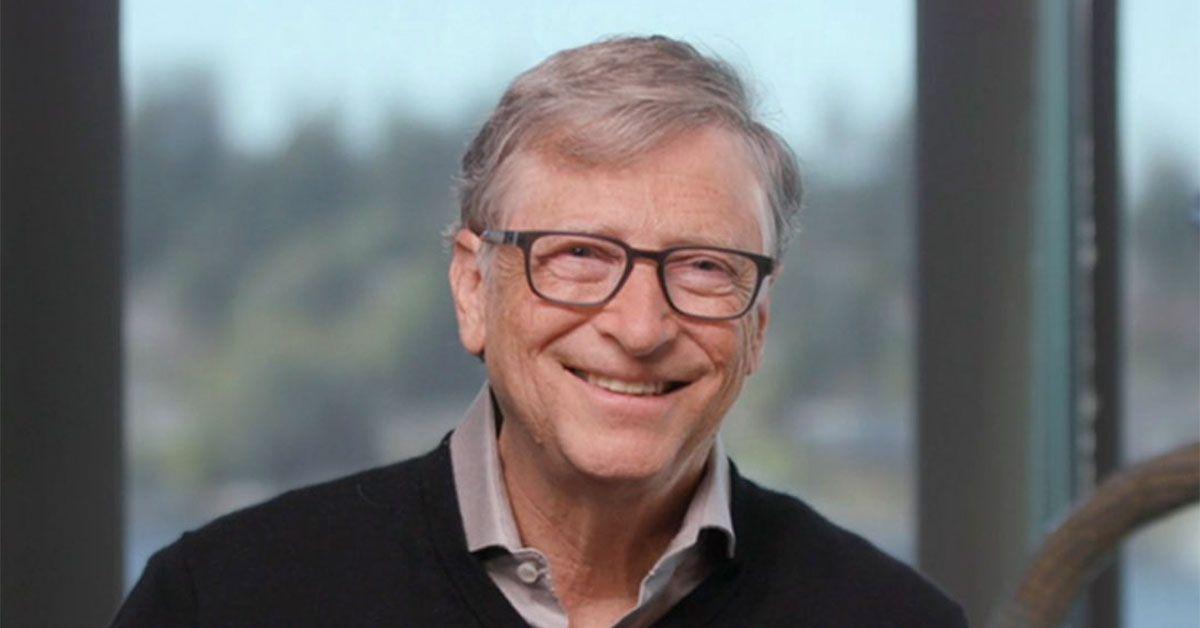 Bill Gates em uma entrevista