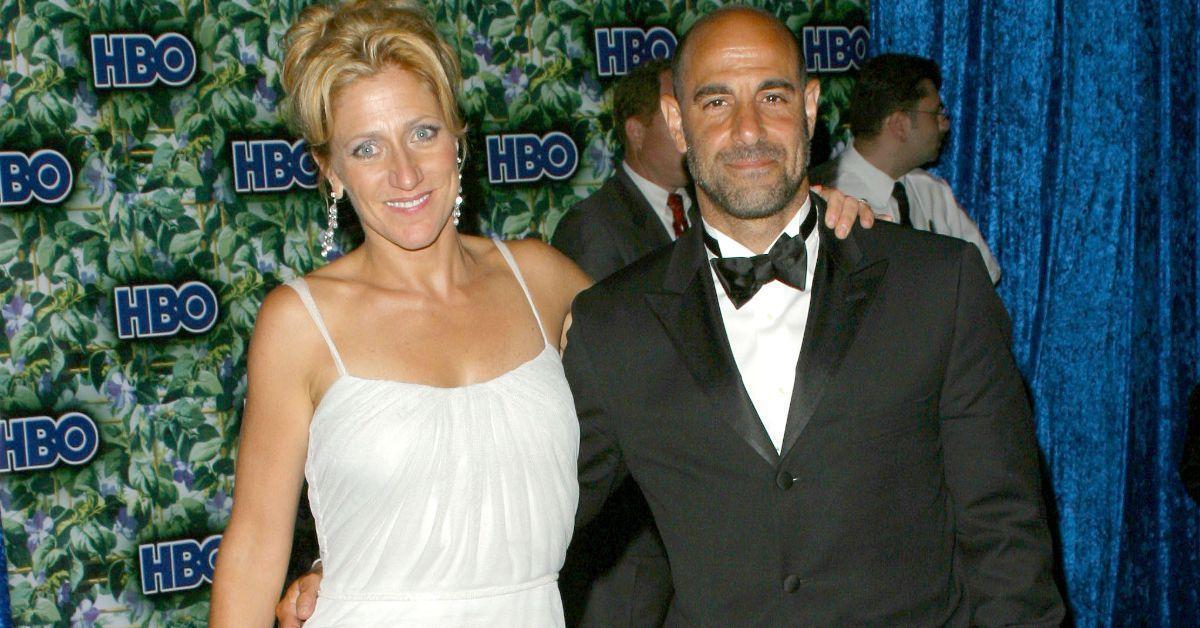 2003 - HBO Emmy after party, Edie Falco e Stanley Tucci