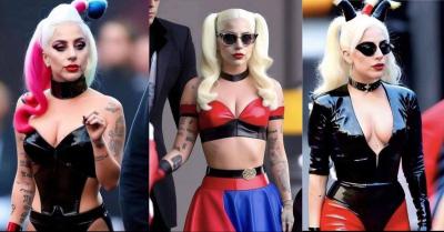 O guia de Lady Gaga para o glamour grunge dos anos 90 como Harley Quinn