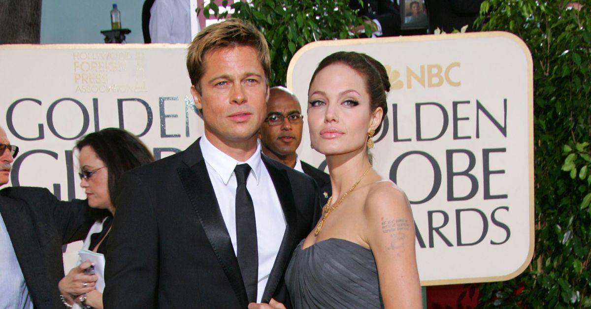 Angelina Jolie e Brad Pitt no tapete vermelho