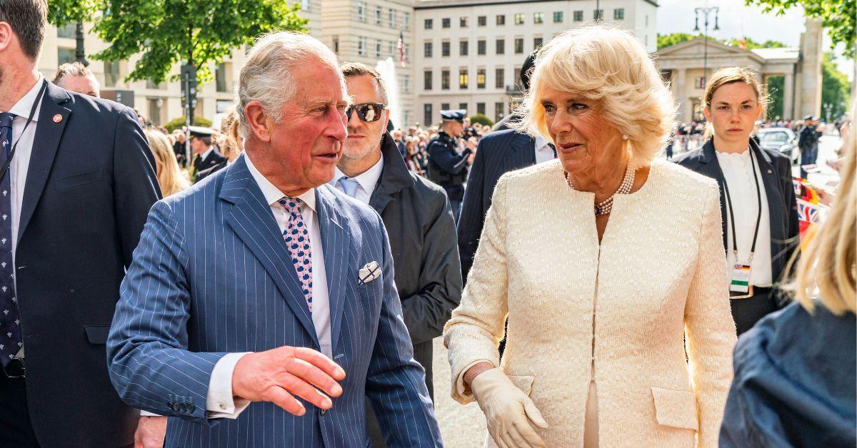 Rei Charles com a Rainha Consorte Camilla