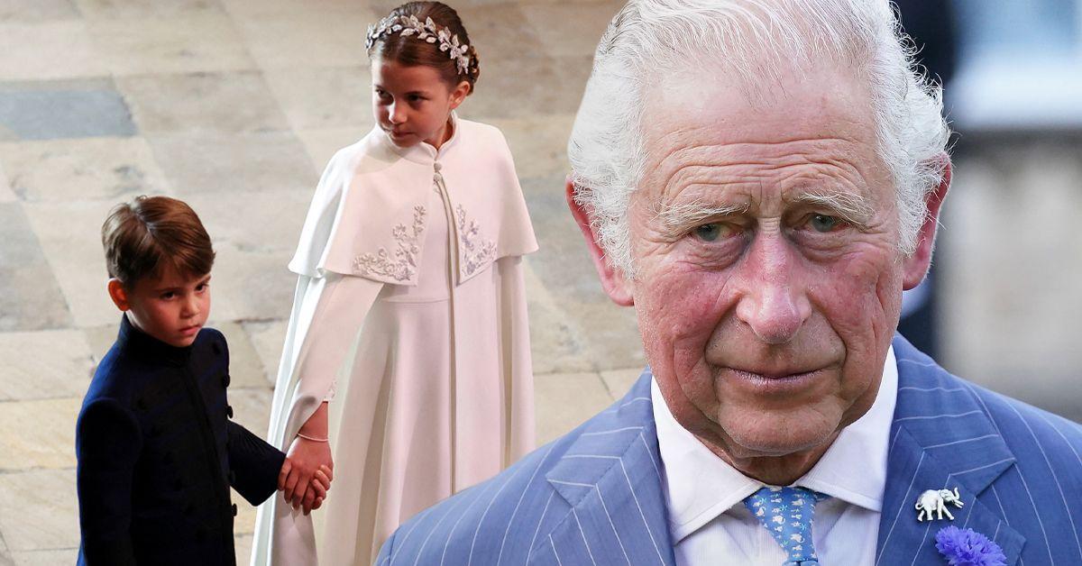 A princesa Charlotte e o príncipe George realmente passam algum tempo com o rei Charles, exceto nas cerimônias reais