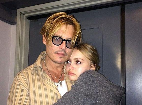 Johnny Depp e Lily Rose Depp