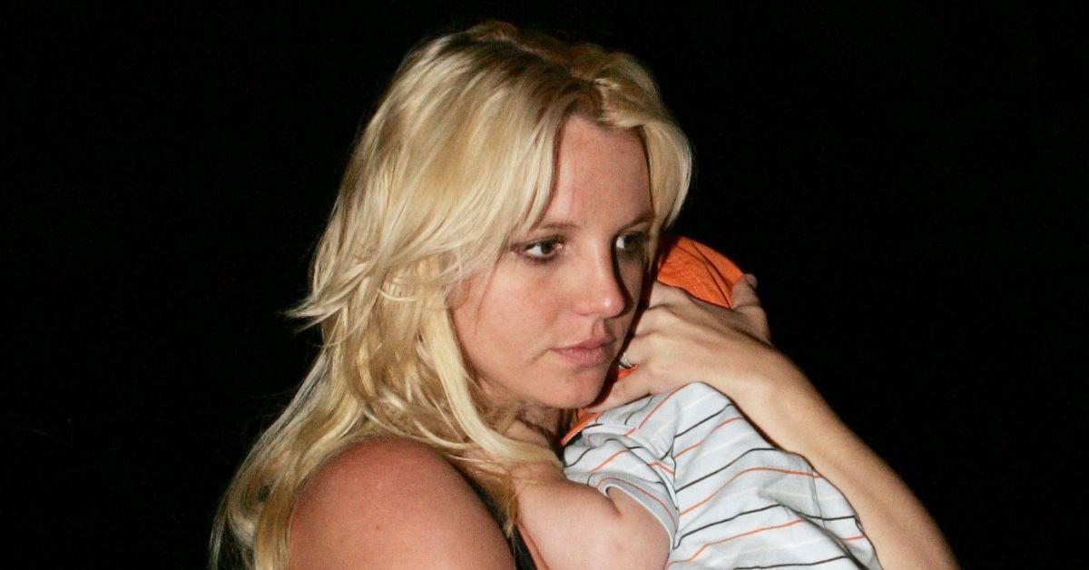 Britney Spears e o filho Sean Preston Federline