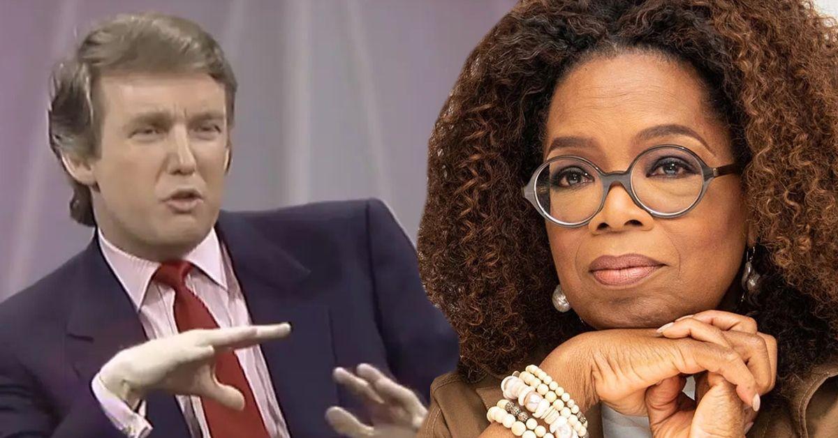 Respeito mútuo entre Oprah e Trump antes de relação azedar
