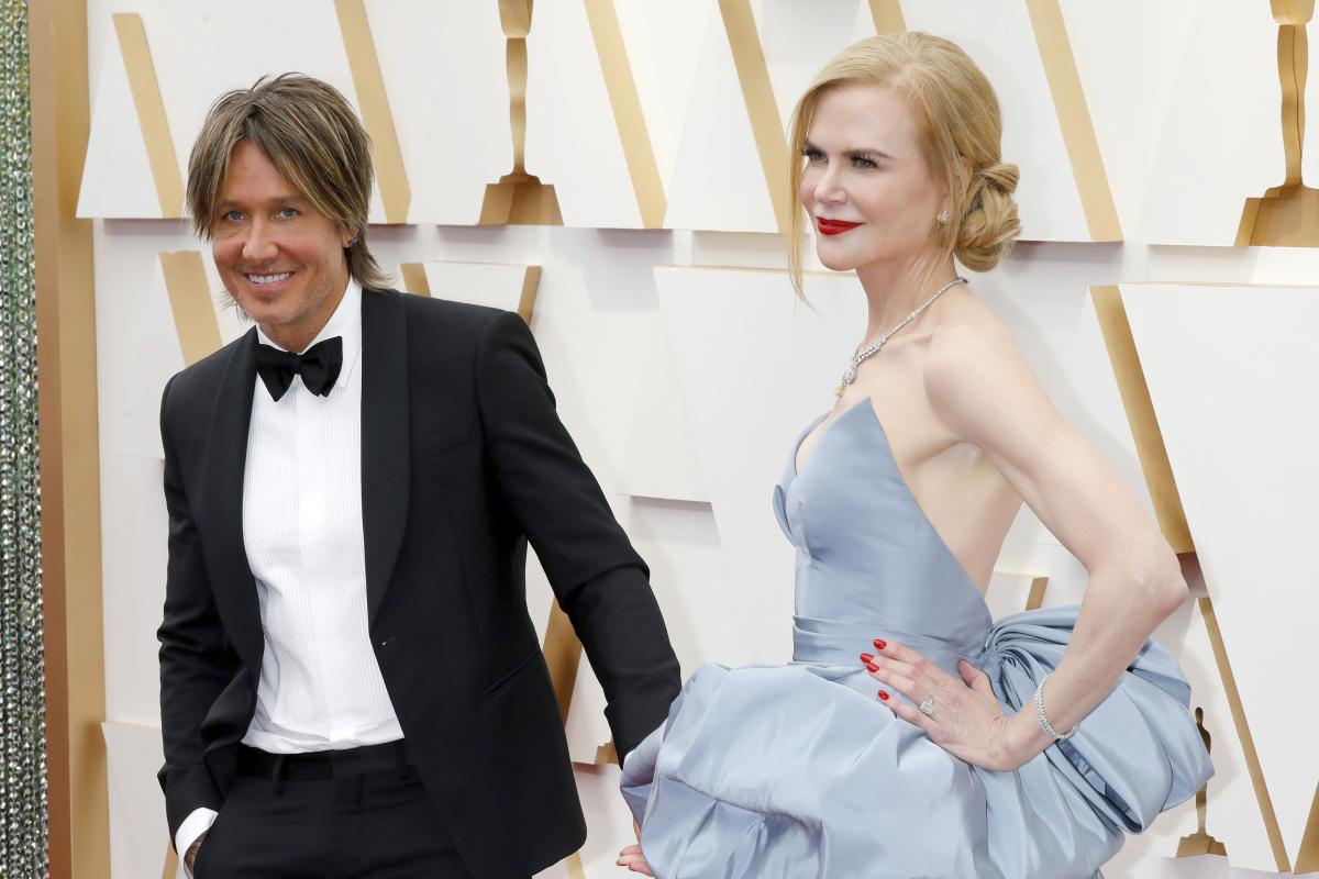 Keith Urban e Nicole Kidman foram juntos ao Oscar 2023
