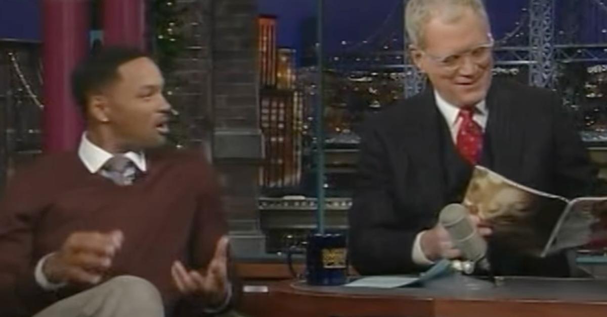 Will Smith e David Letterman