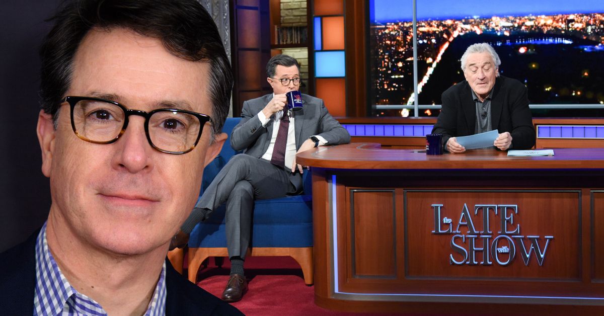 Stephen Colbert trocou de lugar com Robert De Niro em seu programa e o resultado foi hilariamente estranho