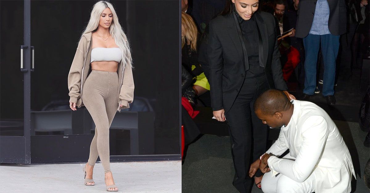 15 vezes Kim Kardashian era um anúncio ambulante para Yeezy