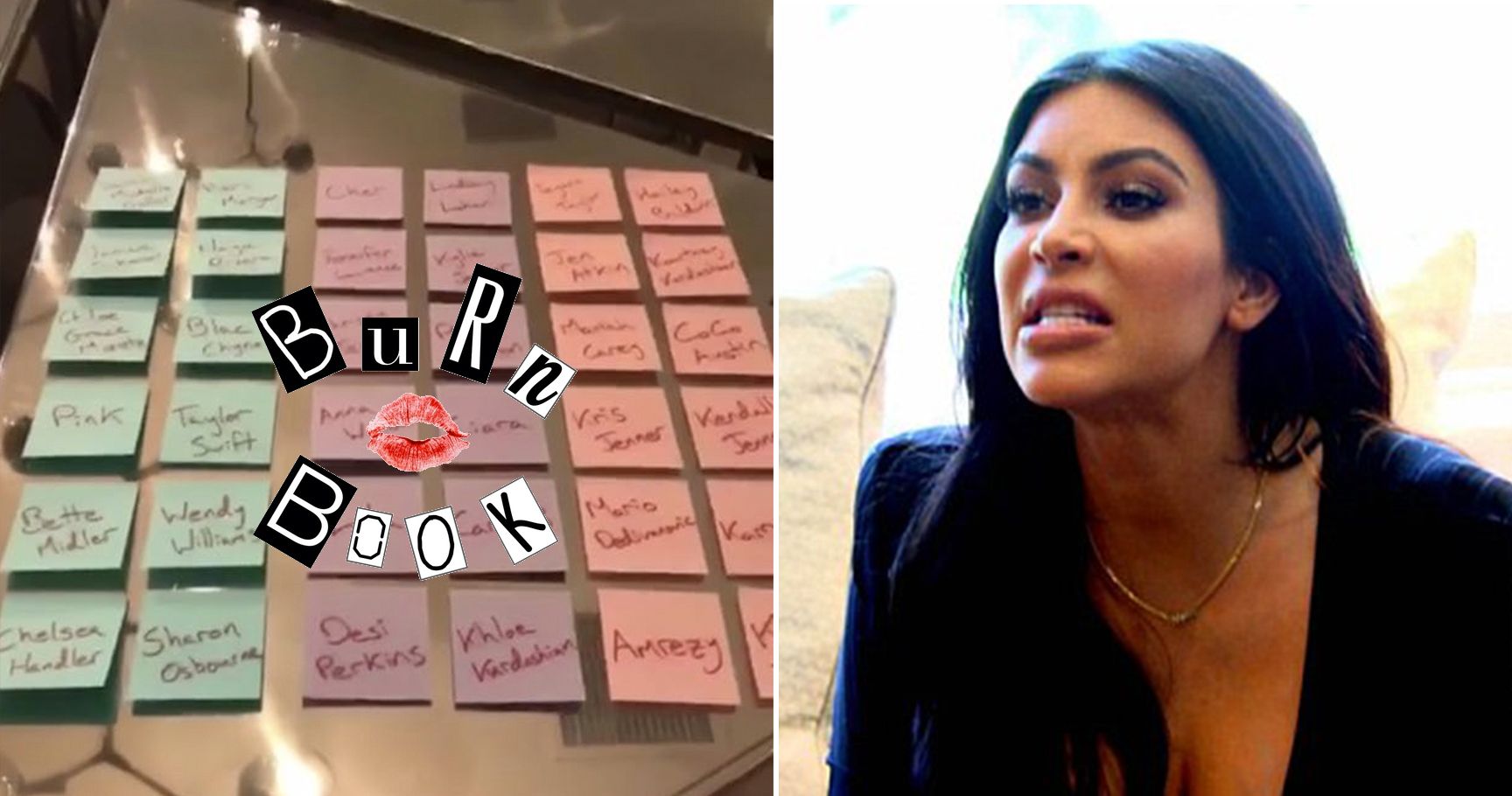 15 celebridades que chegaram ao 'Burn Book' de Kim Kardashian - e por quê