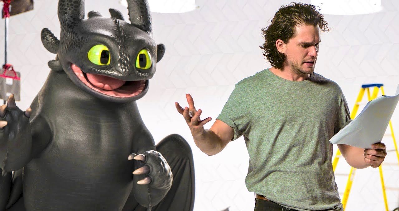 ASSISTIR: Hilário de Kit Harington como treinar a fita de audição do seu dragão Toothless '