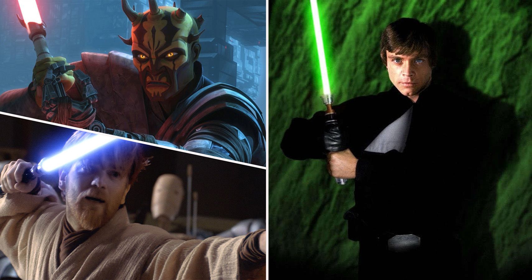 Star Wars: os 25 melhores sabres de luz, dos mais fracos aos mais poderosos, oficialmente classificados
