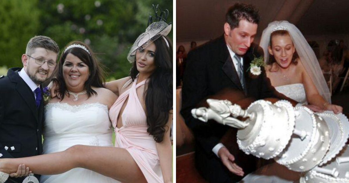 19 momentos de casamento dolorosamente embaraçosos capturados em fotos