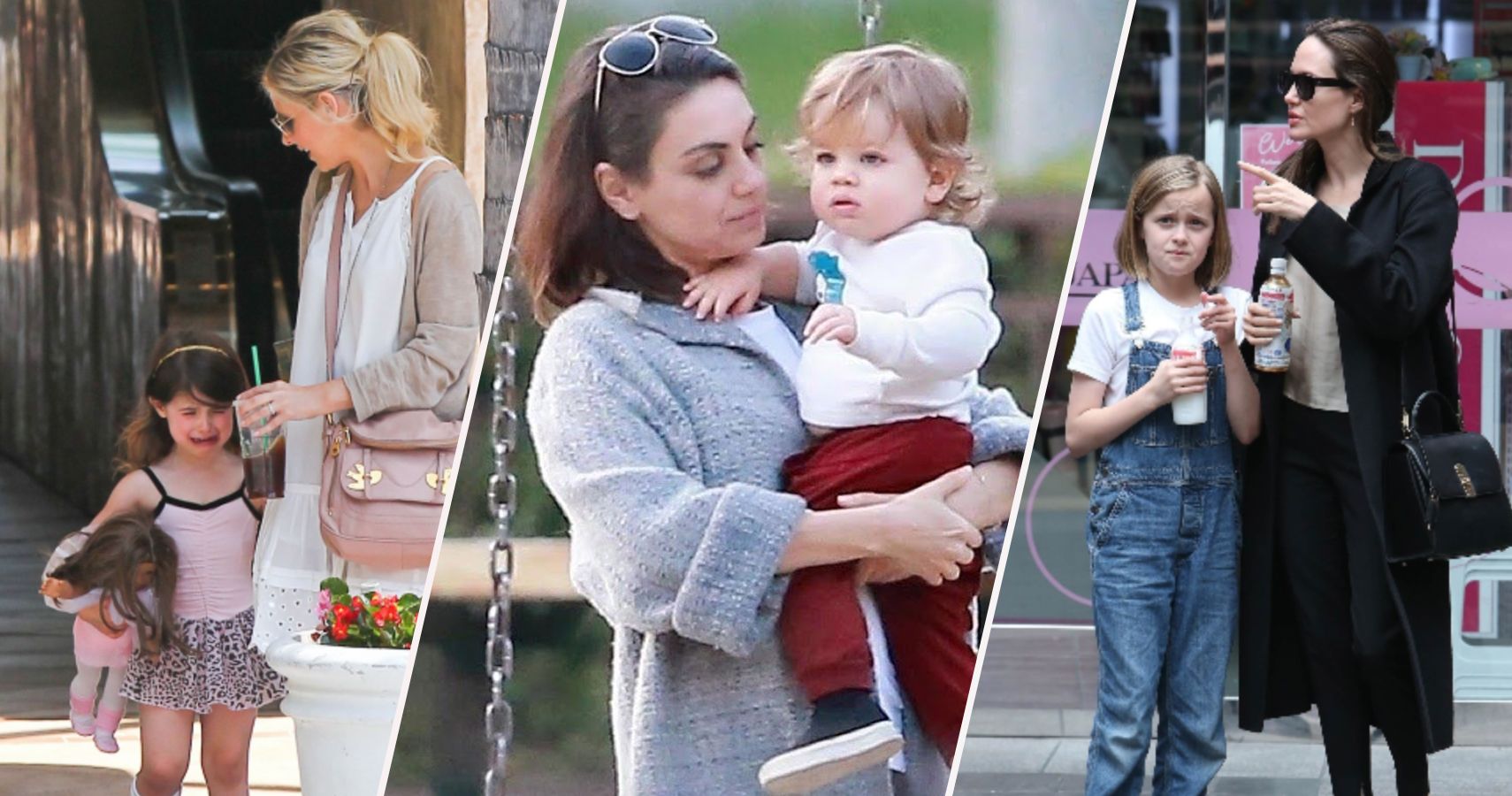 20 momentos crus de mães celebridades e seus filhos (capturado pelos paparazzi)